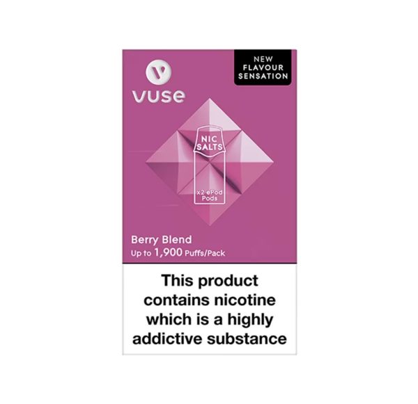 VUSE ePOD Berry Blend Nic Salts eLiquid Pods - Image 2