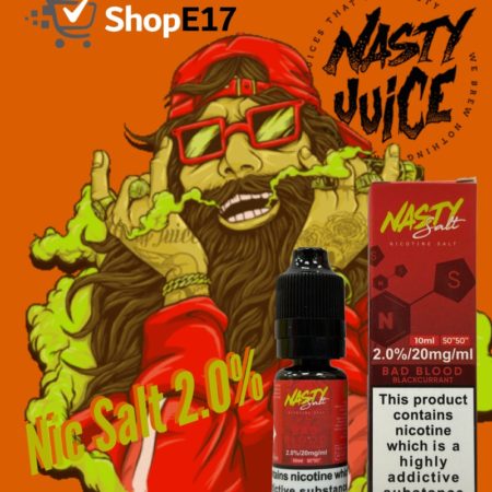Nasty Salt Bad Blood Blackcurrant