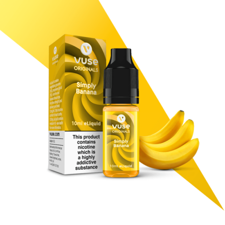 Vuse Simply Banana eLiquid Bottle