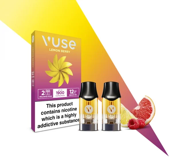 Vuse Pro Lemon Berry eLiquid Pods