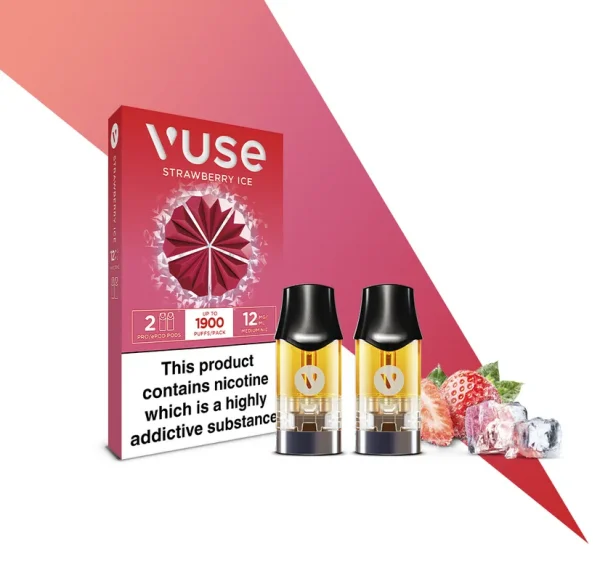 Vuse Pro Strawberry Ice eLiquid Pods