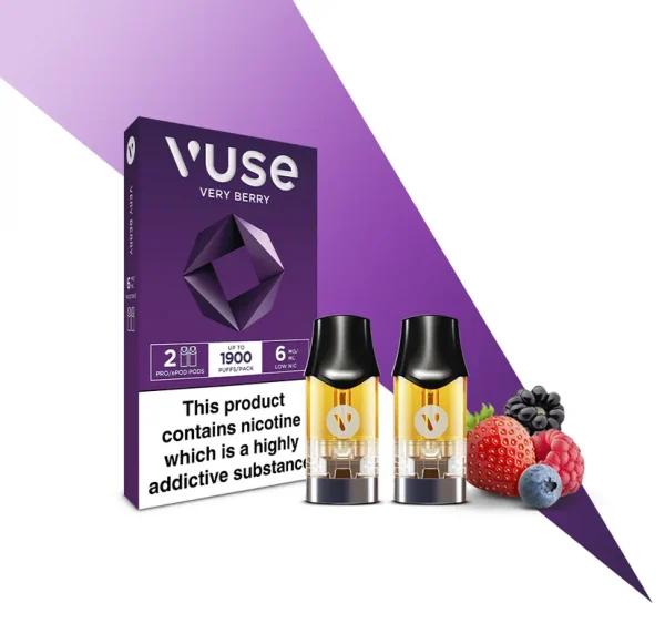Vuse Pro Very Berry eLiquid Pods