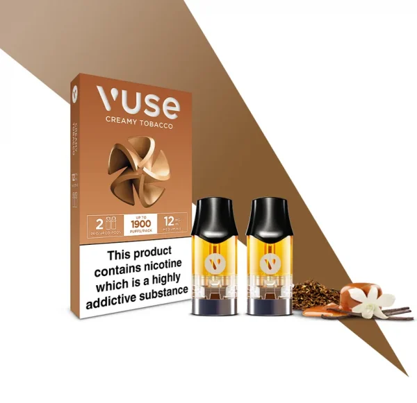 Vuse Pro Creamy Tobacco eLiquid Pods 12mg