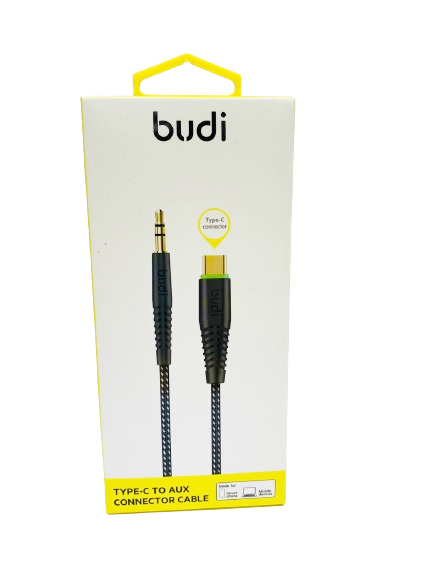 Budi Lightning Type C to AUX Cable