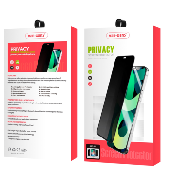 Ven-Dens Privacy Tempered Glass
