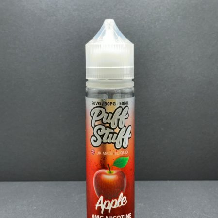 Puff Stuff Apple E Liquid Juice Nic Salt 20