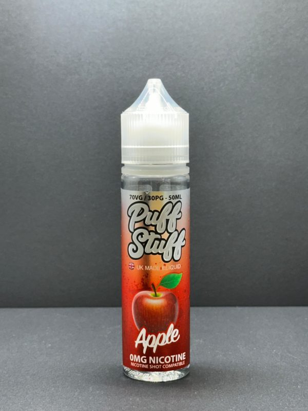 Puff Stuff Apple E Liquid Juice Nic Salt 20