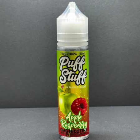 Puff Stuff Apple Raspberry E Liquid Juice Nic Salt 20