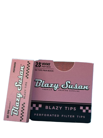 Blazy Susan Pink Perforated Filter Tips