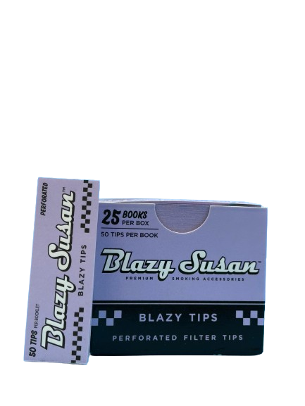 Blazy Susan Purple Perforated Filter Tips