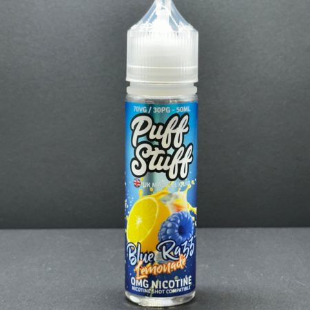Puff Stuff Black Razz Lemonade E Liquid Juice Nic Salt 20
