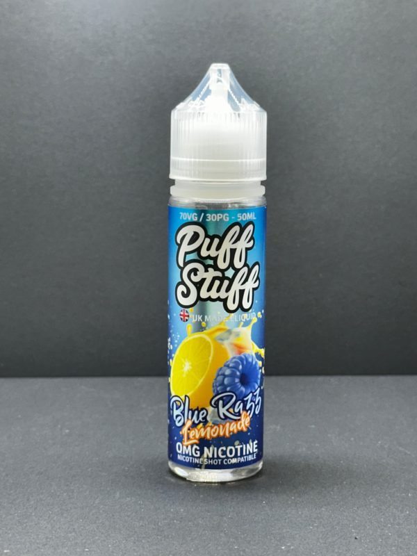 Puff Stuff Black Razz Lemonade E Liquid Juice Nic Salt 20