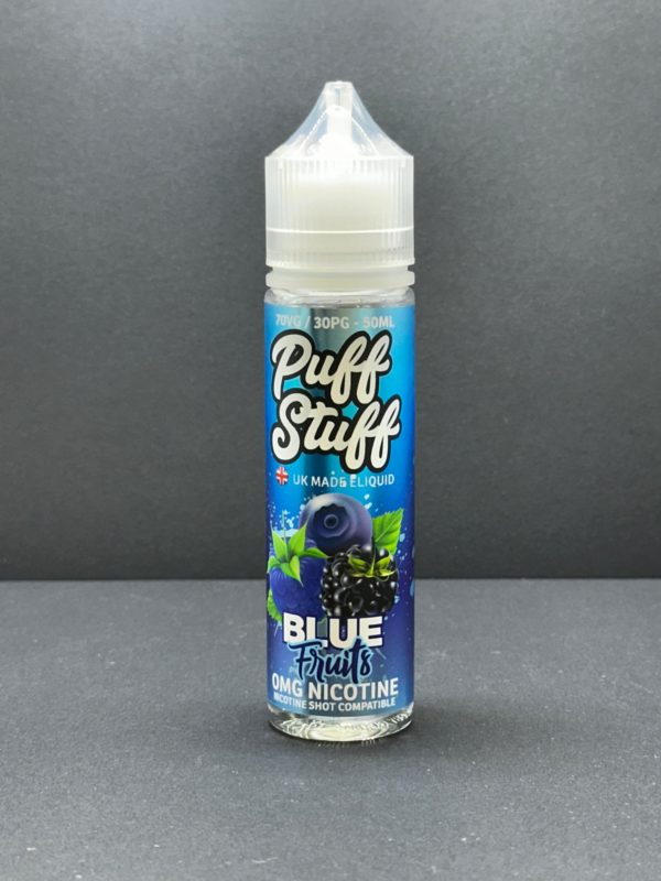 Puff Stuff Blue Fruits E Liquid Juice Nic Salt 20