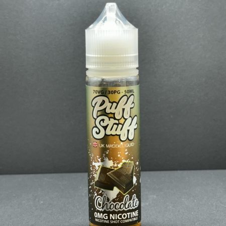 Puff Stuff Chocolate E Liquid Juice Nic Salt 20