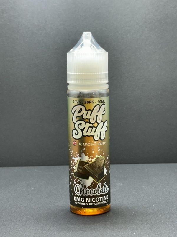 Puff Stuff Chocolate E Liquid Juice Nic Salt 20