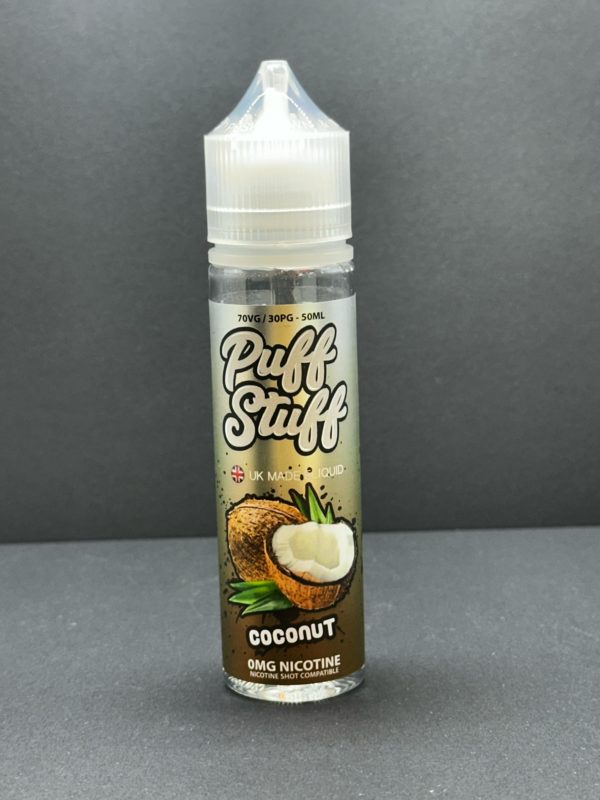 Puff Stuff Coconut E Liquid Juice Nic Salt 20