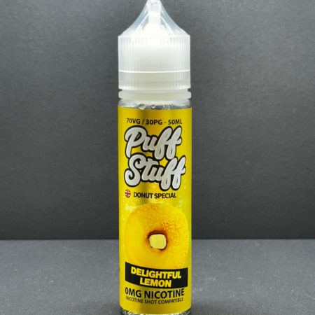 Puff Stuff Delightful Lemon E Liquid Juice Nic Salt 20
