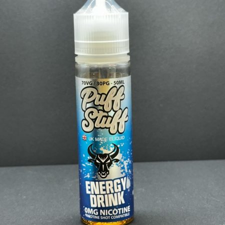 Puff Stuff Energy Drink E Liquid Juice Nic Salt 20