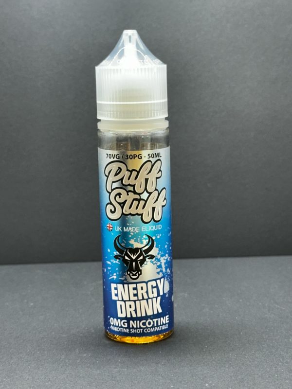 Puff Stuff Energy Drink E Liquid Juice Nic Salt 20