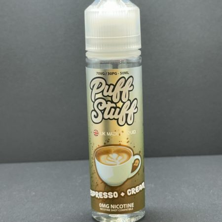Puff Stuff Espesso Cream E Liquid Juice Nic Salt 20