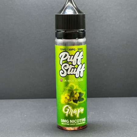 Puff Stuff Grape E Liquid Juice Nic Salt 20