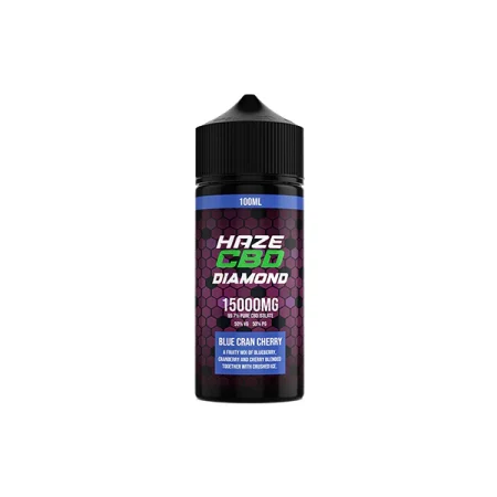 Haze CBD Diamond E-liquid 100ml Blue Cran Cherry