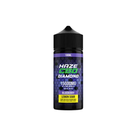 Haze CBD Diamond E-liquid 100ml Blueberry Lemon Sour