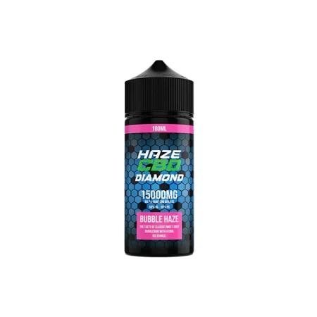 Haze CBD Diamond E-liquid 100ml Bubble Haze
