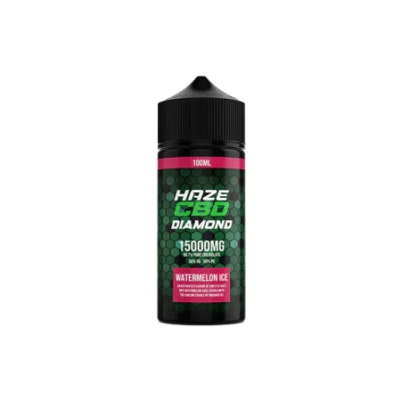Haze CBD Diamond E-liquid 100ml Watermelon Ice