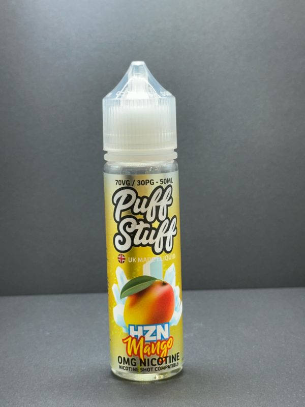 Puff Stuff HZN Mango E Liquid Juice Nic Salt 20