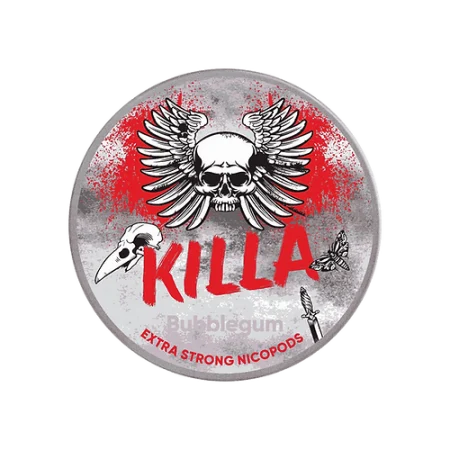 KILLA Nicotine Pouches -Bubblegum