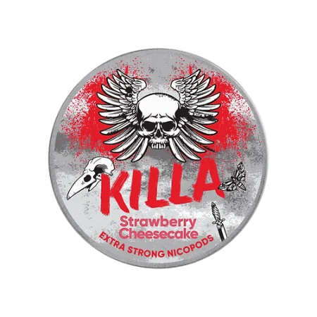 KILLA Nicotine Pouches - Strawberry Cheesecake