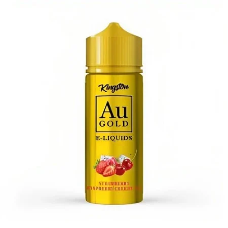 Kingston AU Gold 100ml E-Liquid Strawberry Raspberry Cherry Ice