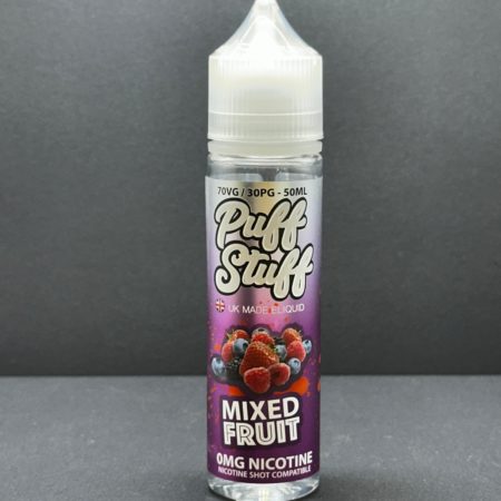 Puff Stuff Mixed Fruit E Liquid Juice Nic Salt 20