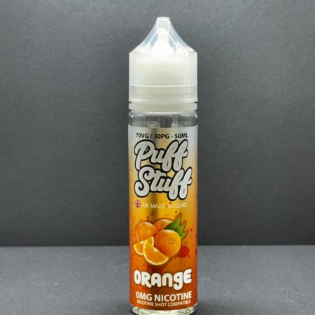 Puff Stuff Orange E Liquid Juice Nic Salt 20