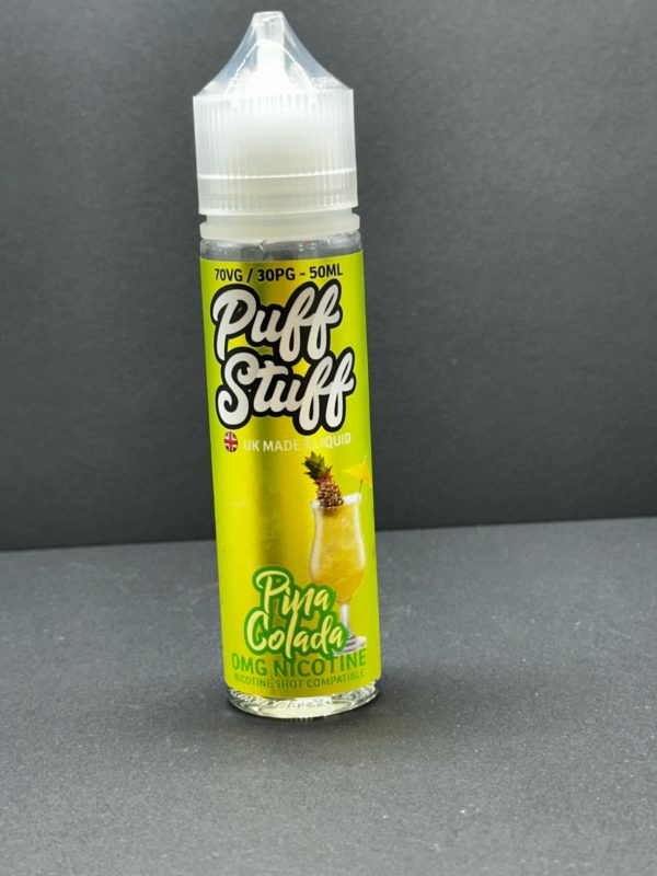 Puff Stuff Pina Colada E Liquid Juice Nic Salt 20