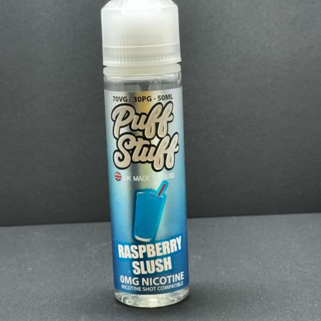 Puff Stuff Raspberry Slush E Liquid Juice Nic Salt 20