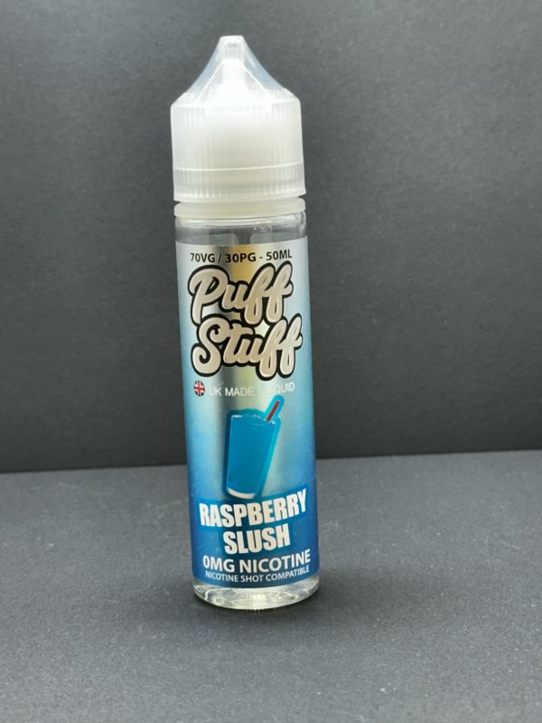 Puff Stuff Raspberry Slush E Liquid Juice Nic Salt 20