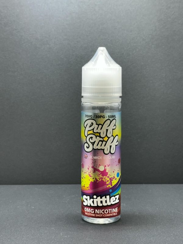 Puff Stuff Skittlez E Liquid Juice Nic Salt 20