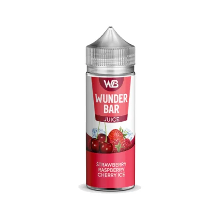 Strawberry Raspberry Cherry Ice WB Juice 100ml Shortfill E-Liquid