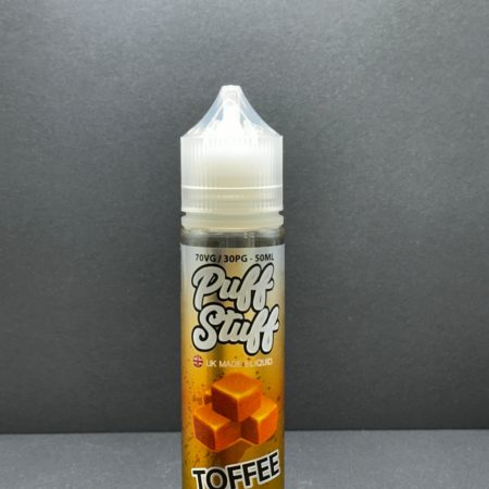 Puff Stuff Toffee E Liquid Juice Nic Salt 20