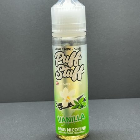 Puff Stuff Vanilla E Liquid Juice Nic Salt 20