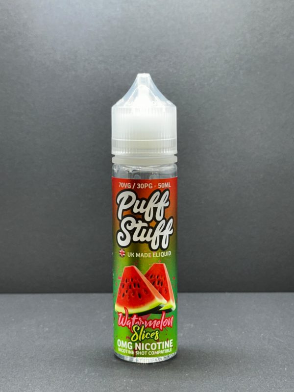 Puff Stuff Watermelon Slice E Liquid Juice Nic Salt 20