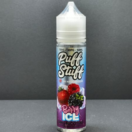 Puff Stuff Berry Ice E Liquid Juice Nic Salt 20