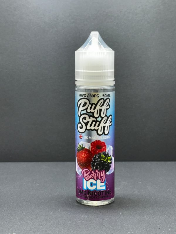 Puff Stuff Berry Ice E Liquid Juice Nic Salt 20