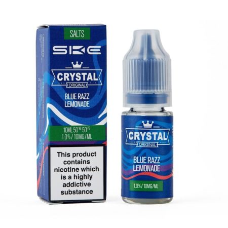 SKE Crystal Nic Salt E-Liquid 10ml - Blue Razz Lemonade