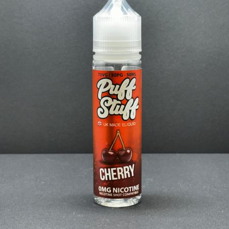 Puff Stuff Cherry E Liquid Juice Nic Salt 20