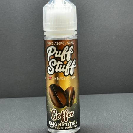 Puff Stuff Coffee E Liquid Juice Nic Salt 20