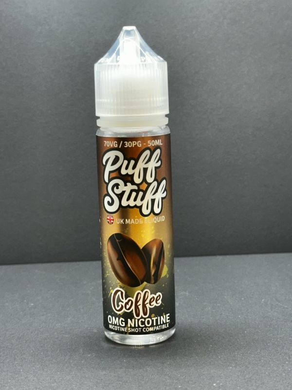 Puff Stuff Coffee E Liquid Juice Nic Salt 20