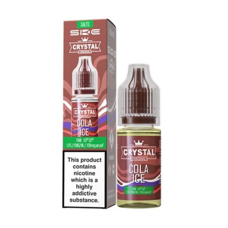SKE Crystal Nic Salt E-Liquid 10ml - Cola Ice
